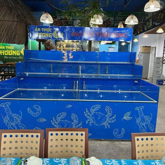 Mẫu hồ hải sản - D13