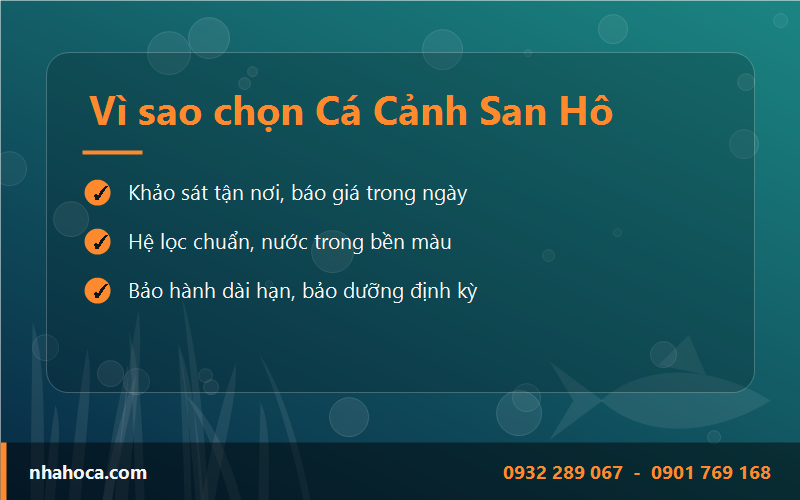 Hệ lọc và thác nước được tính toán riêng theo thể tích của từng hồ koi